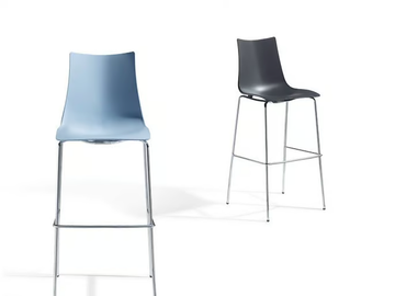 ZEBRA TECNOPOLIMERO H80 - High technopolymer stool by SCAB DESIGN - view 3